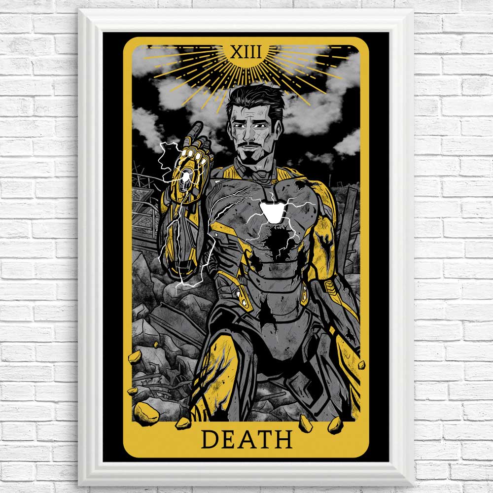 Tarot Death Themed Wall Posters and Art Prints