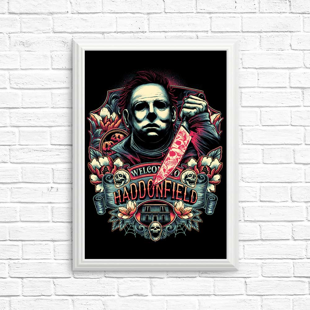 Gorgeous 'Welcome to Haddonfield' Posters and Prints for Your Decor