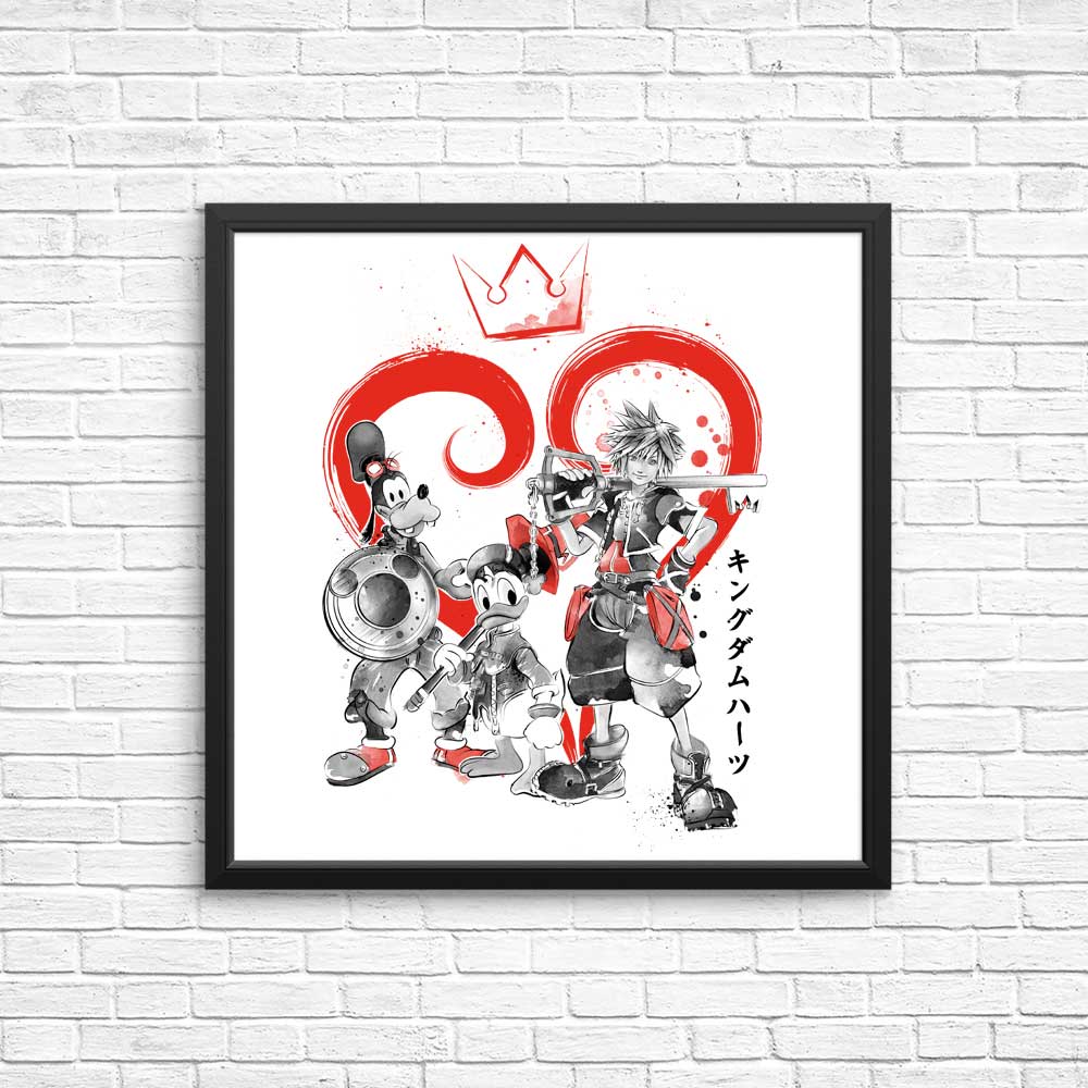 Exquisite Kingdom Sumi-e Posters and Art Prints