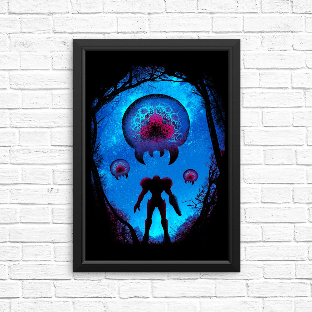 Stunning Bounty Hunter Landscape Posters and Prints by Donnie Illustrations