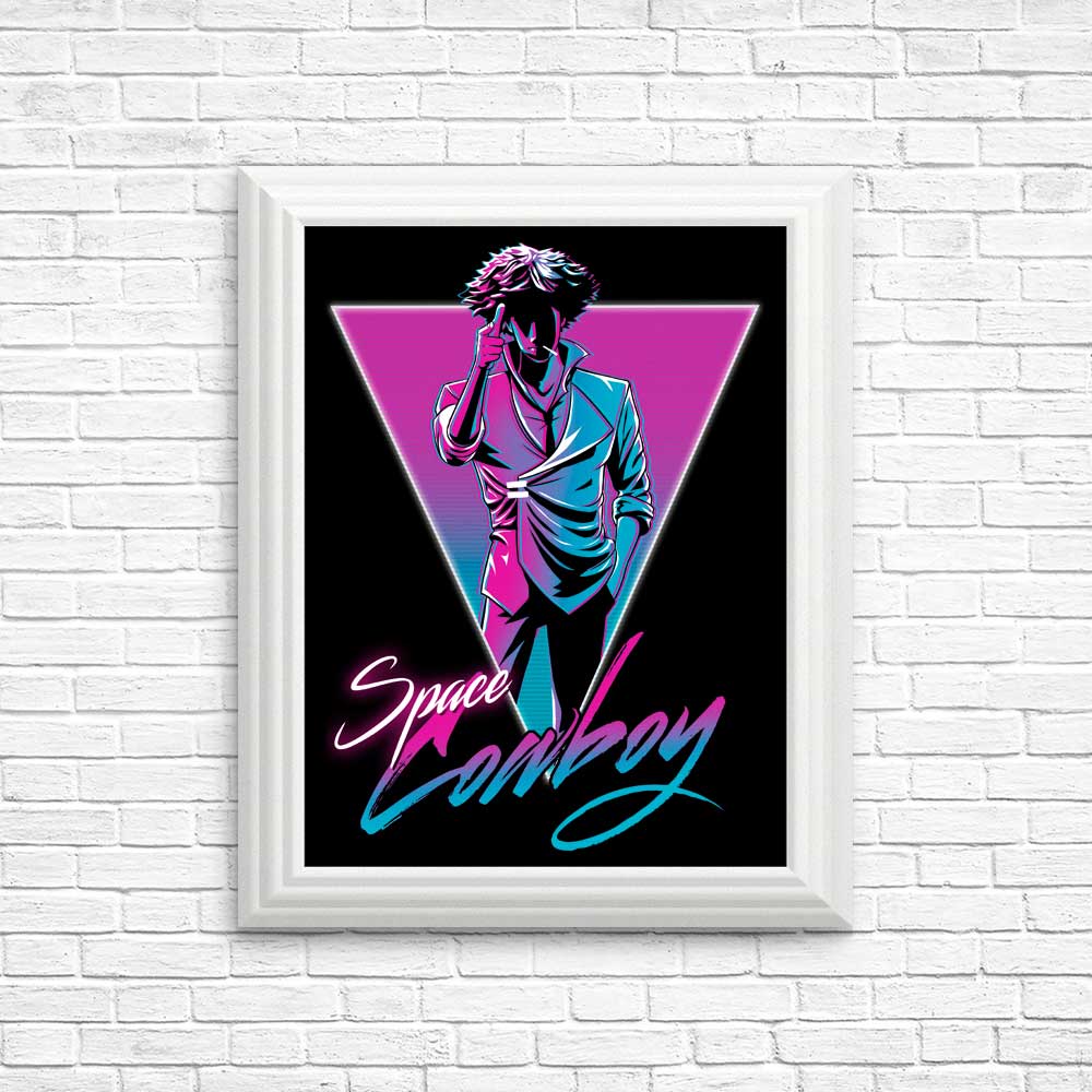 Eye - catching Neon Cowboy Posters and Prints