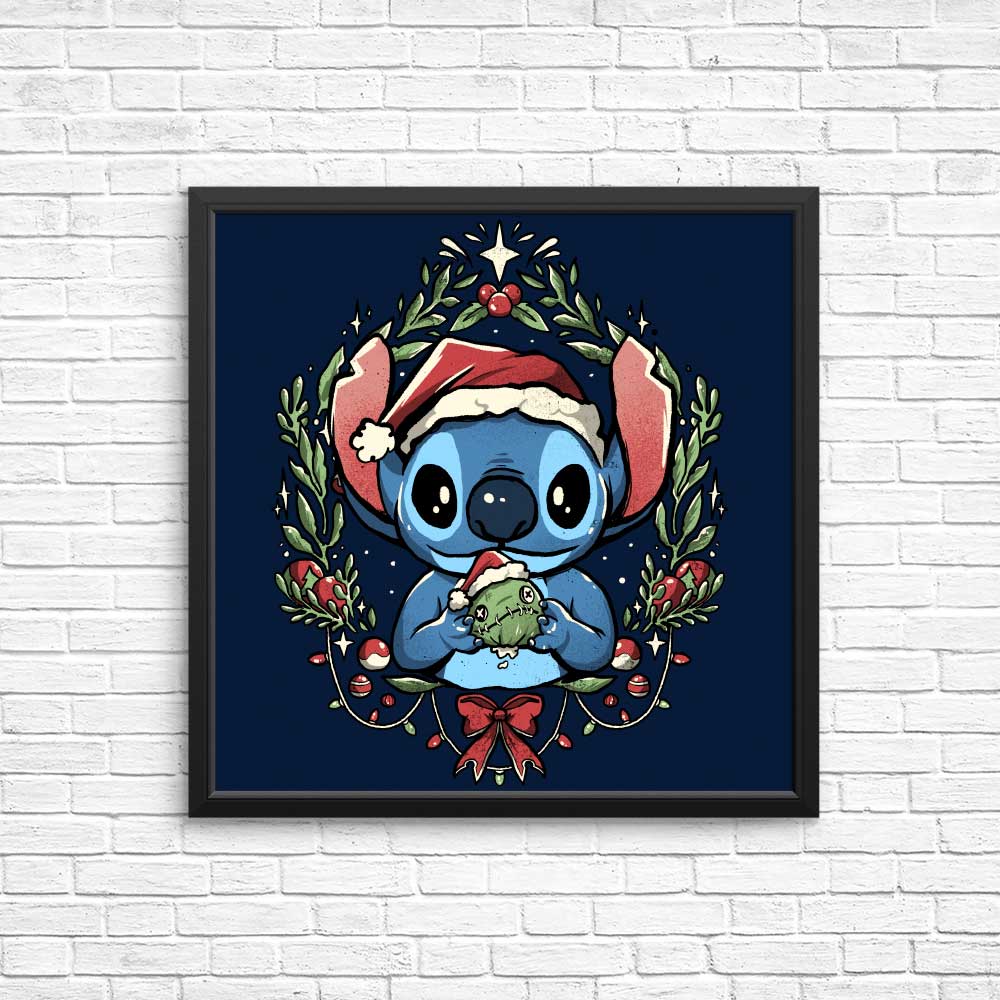 Unique Experimental Christmas Posters and Prints