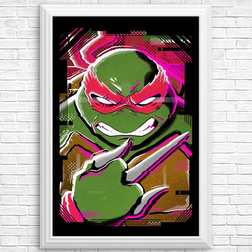High - Quality Raphael Glitch Art Posters & Prints