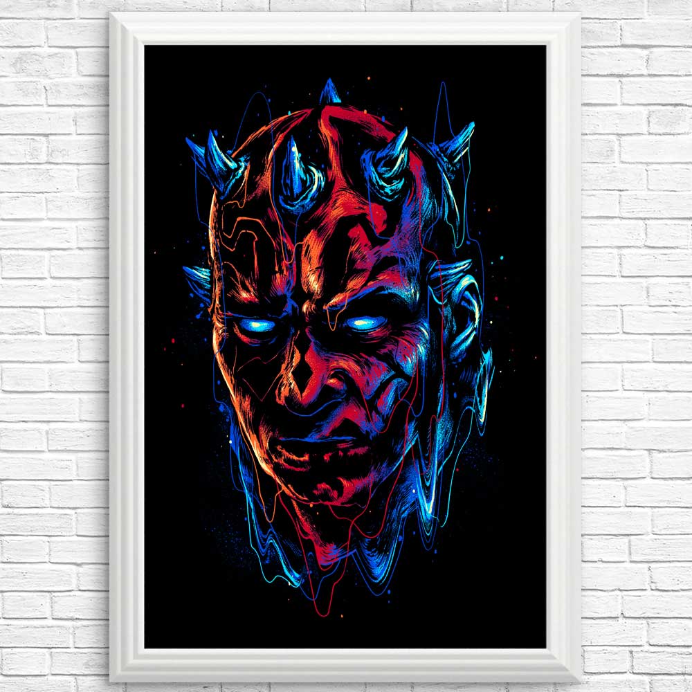 Vibrant 'Color of Hatred' Posters and Prints by Glitchygorilla