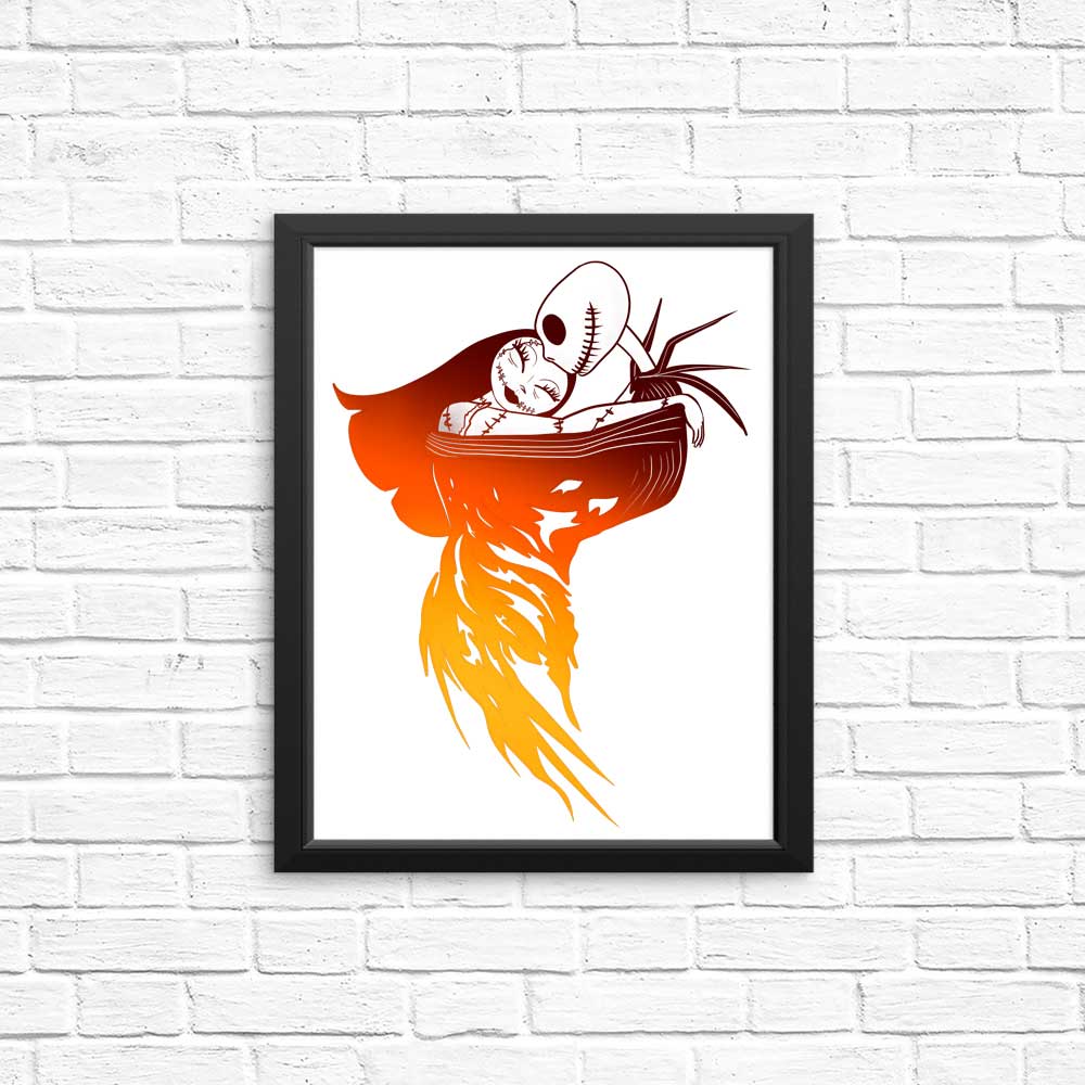 Exquisite Death Love Art - High - Quality Posters & Prints