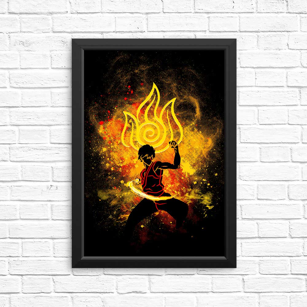 Fire Bender Art - High - Quality Posters and Prints for Decor