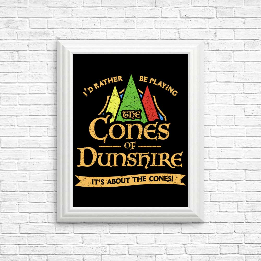 Stunning Cones - High - Quality Posters & Prints by CoD Designs