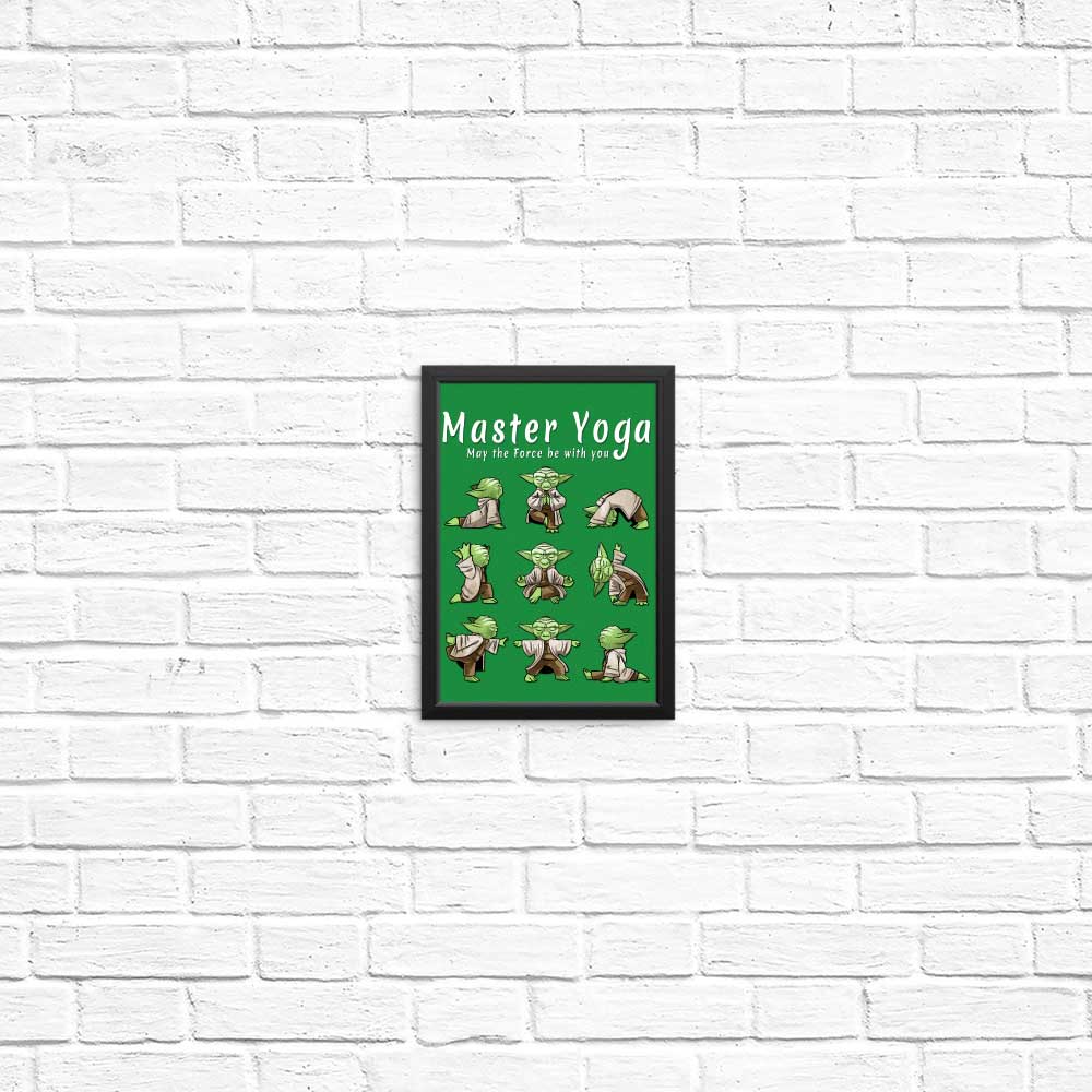 Premium Master Yoga Posters and Prints for Your Space
