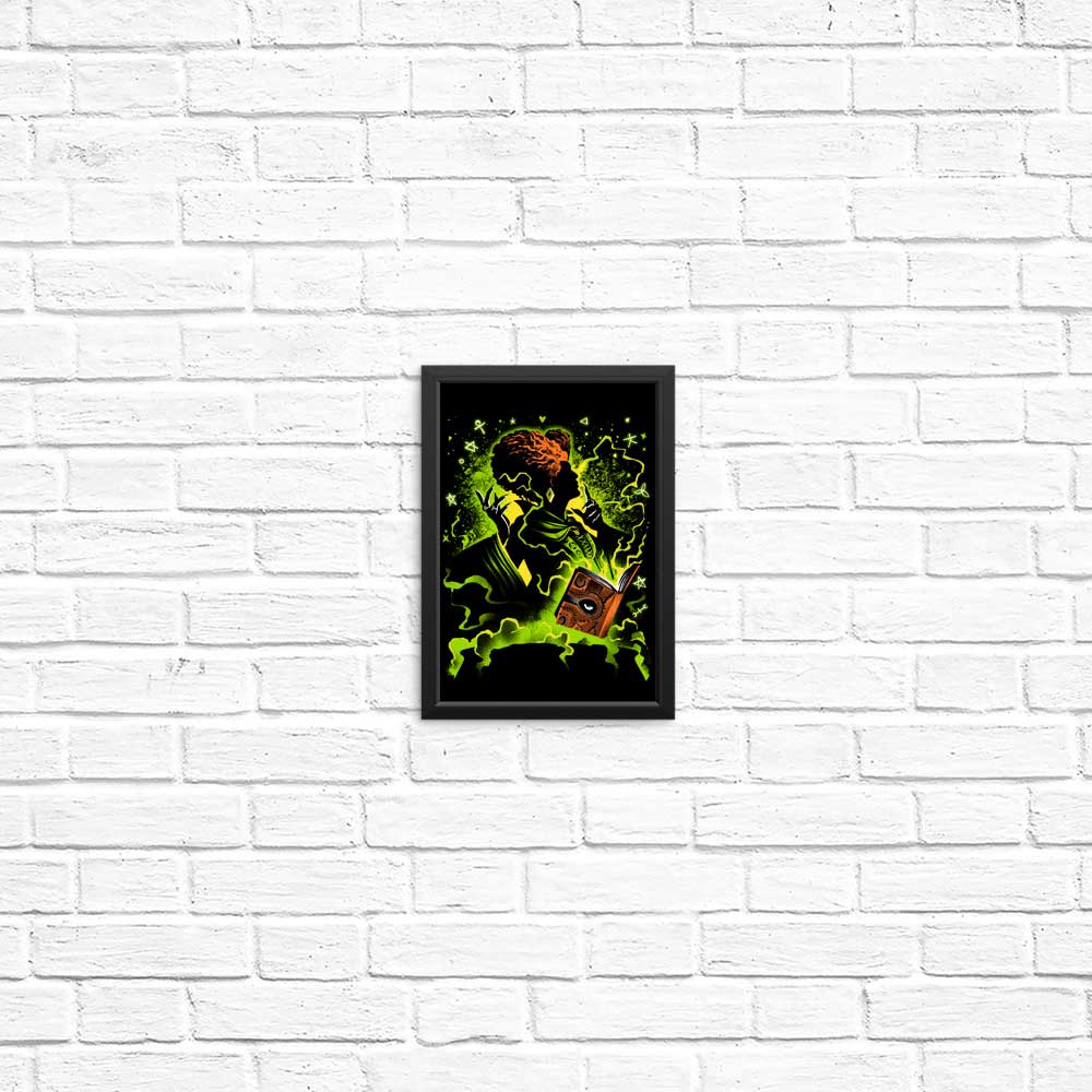 Enchanting Black Magic Witch Posters and Prints