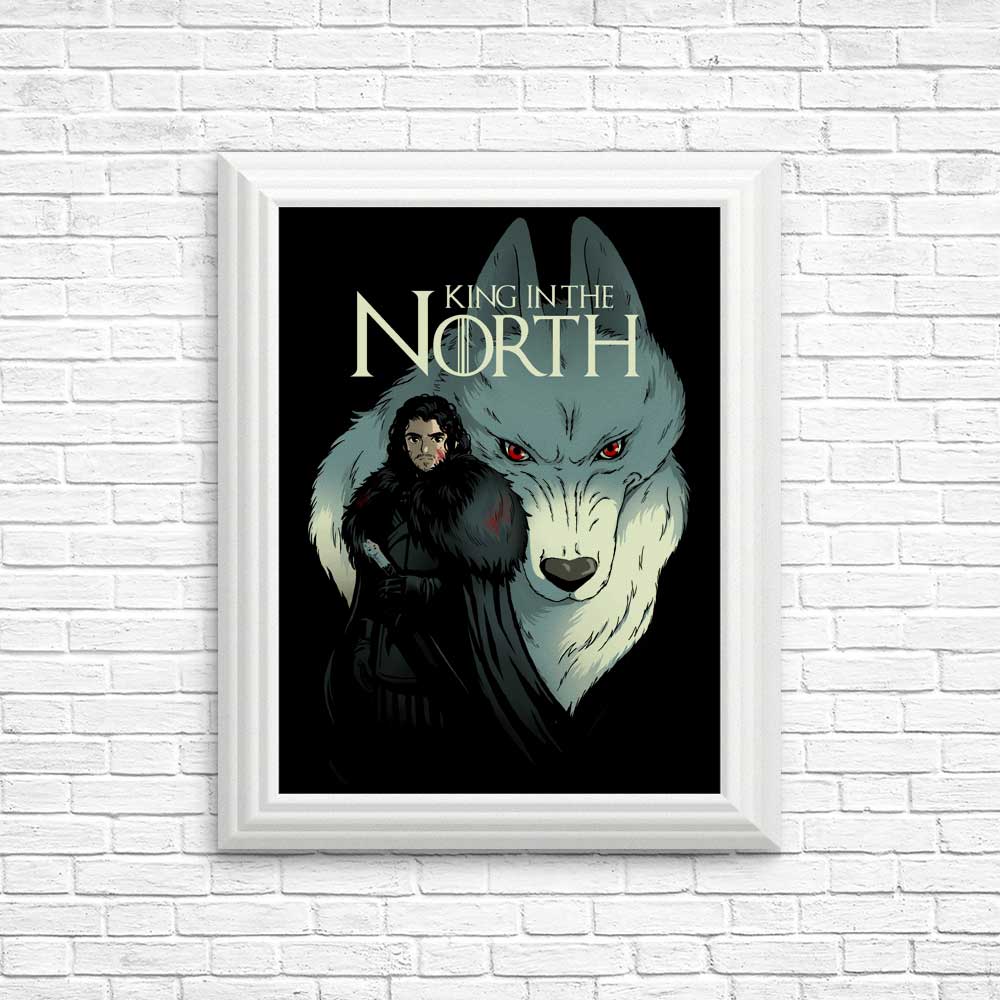 High - Quality Wolf King Posters and Prints by BlancaVidal