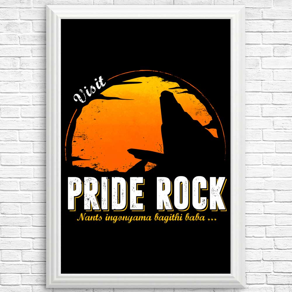Explore Pride Rock - High - Quality Posters and Prints