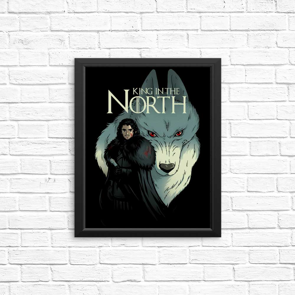 High - Quality Wolf King Posters and Prints by BlancaVidal