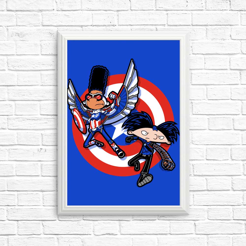 High - quality Captain Tallhair and Football Soldier Posters & Prints