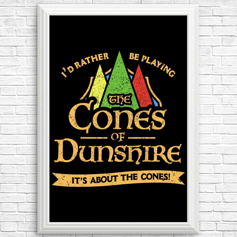 Stunning Cones - High - Quality Posters & Prints by CoD Designs