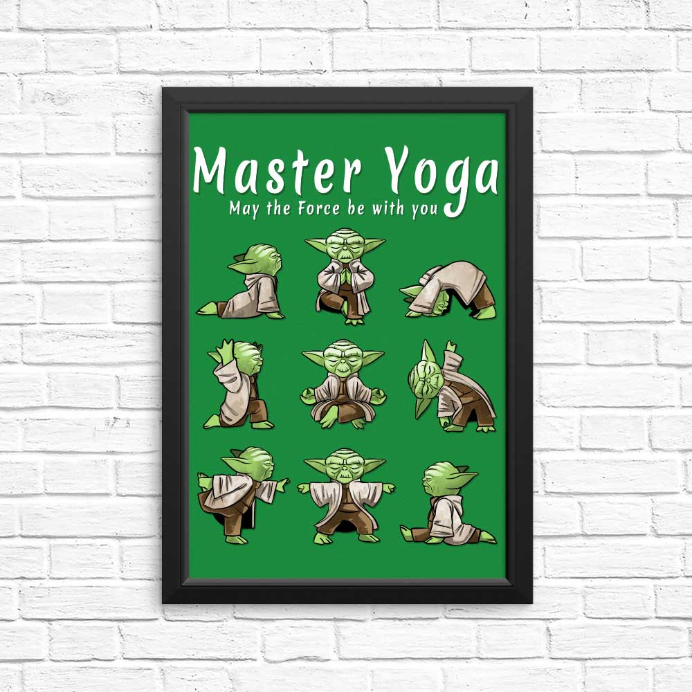 Premium Master Yoga Posters and Prints for Your Space