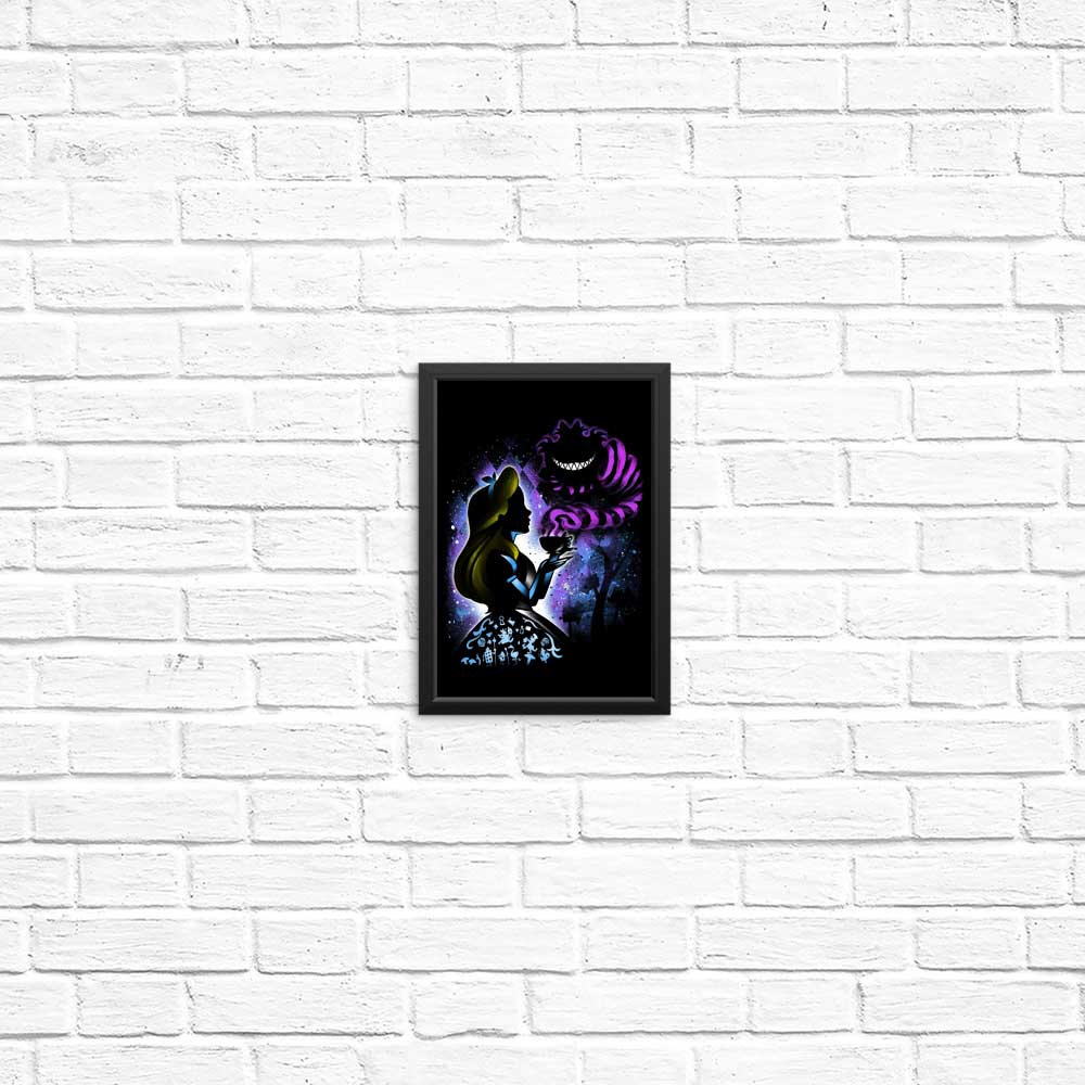 Vibrant 'We're All Mad Here' High - Quality Posters & Prints