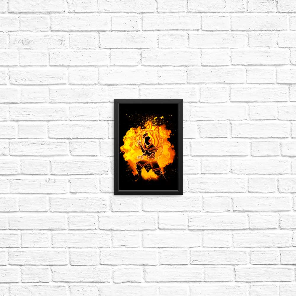 Vibrant 'Soul of the Fire' Art Posters & Prints
