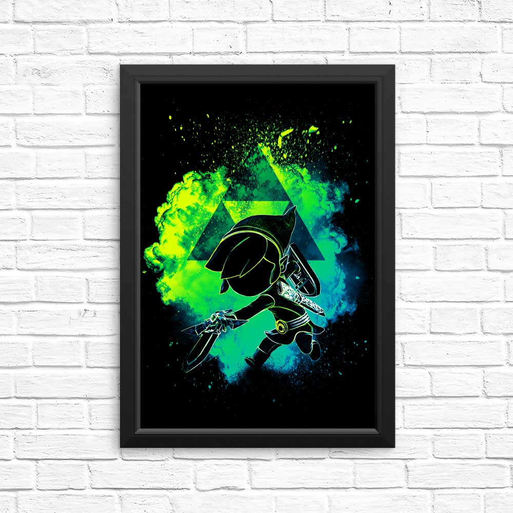 High - Quality Soul of the Wind Posters and Prints by Donnie Illustrations