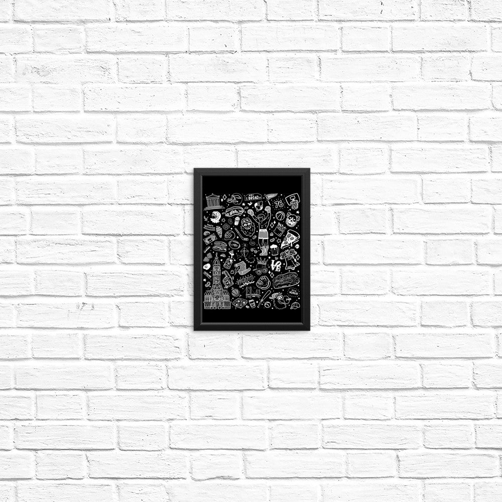 Black Philly Icons - High - Quality Posters and Prints