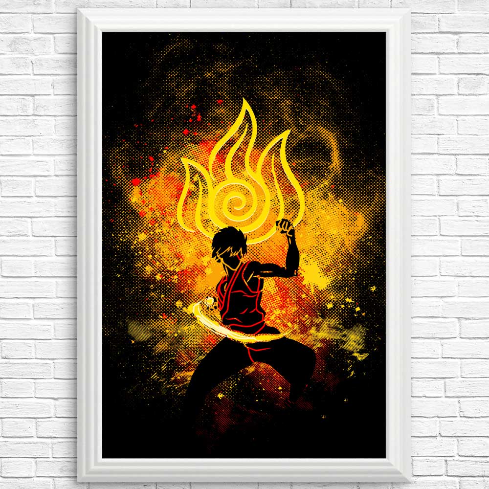 Fire Bender Art - High - Quality Posters and Prints for Decor