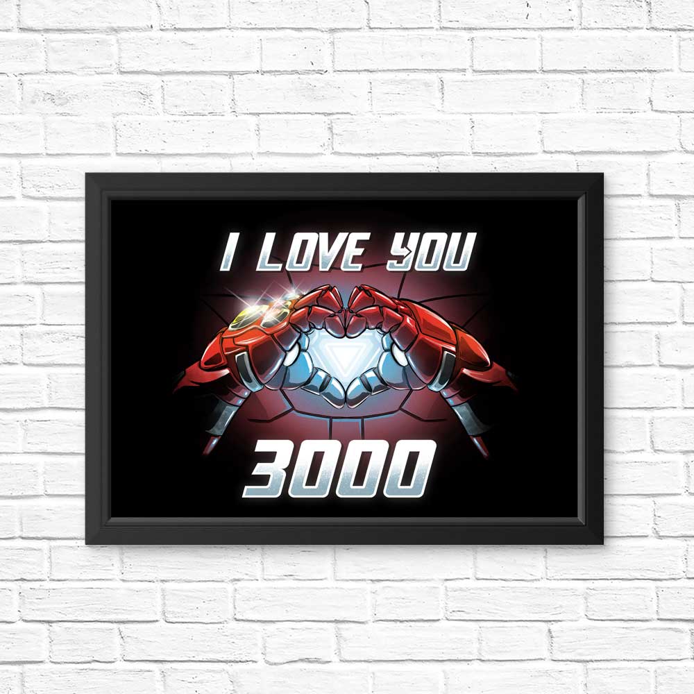 I Love You 3000 Wall Decor - High - Quality Posters and Prints