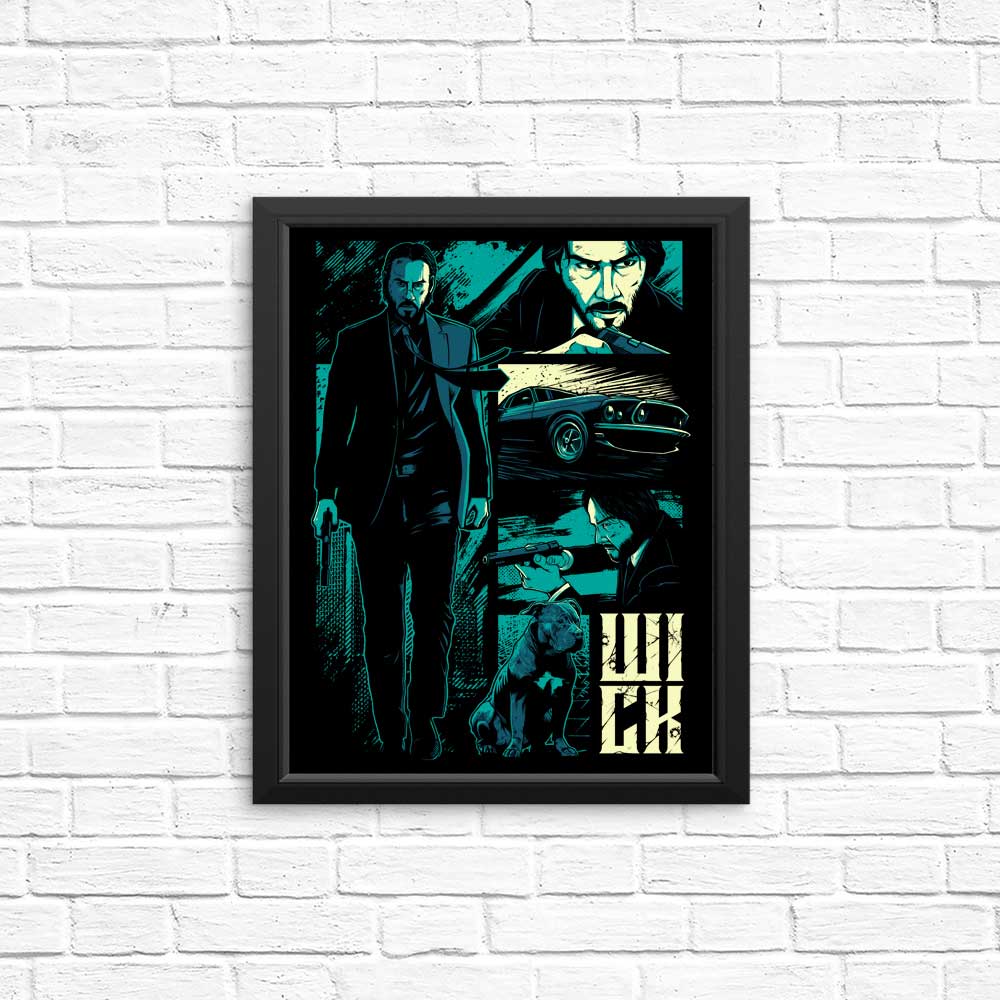 High - Quality W - I - C - K Posters and Prints from StudioM6