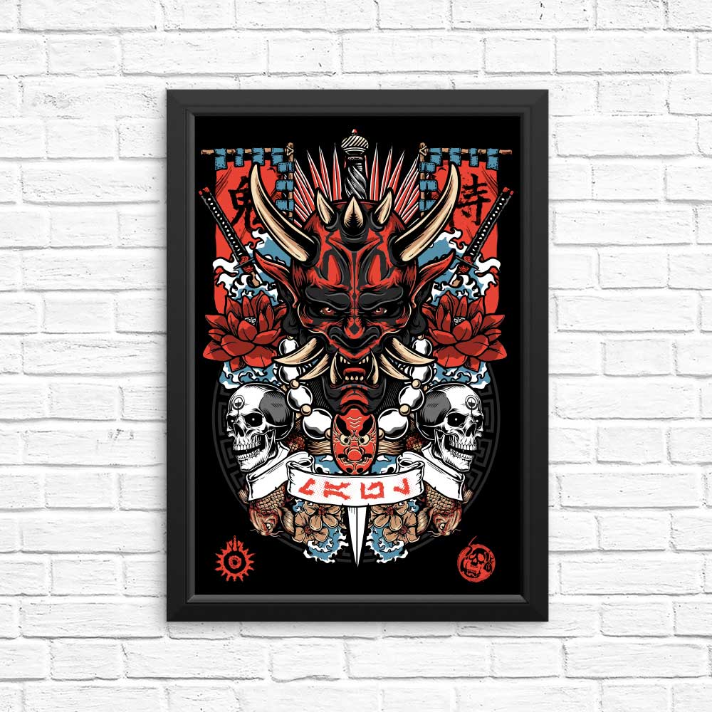 Striking Dark Side Akuma Posters and Prints