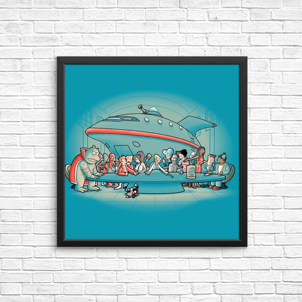 Future Dinner Art Posters and Prints for Home Decor