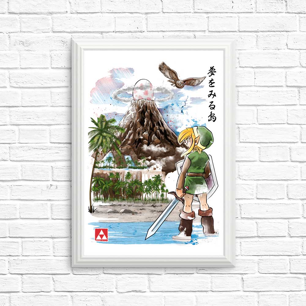 Vibrant Watercolor Posters and Prints - Dr. Monekers' Awakening