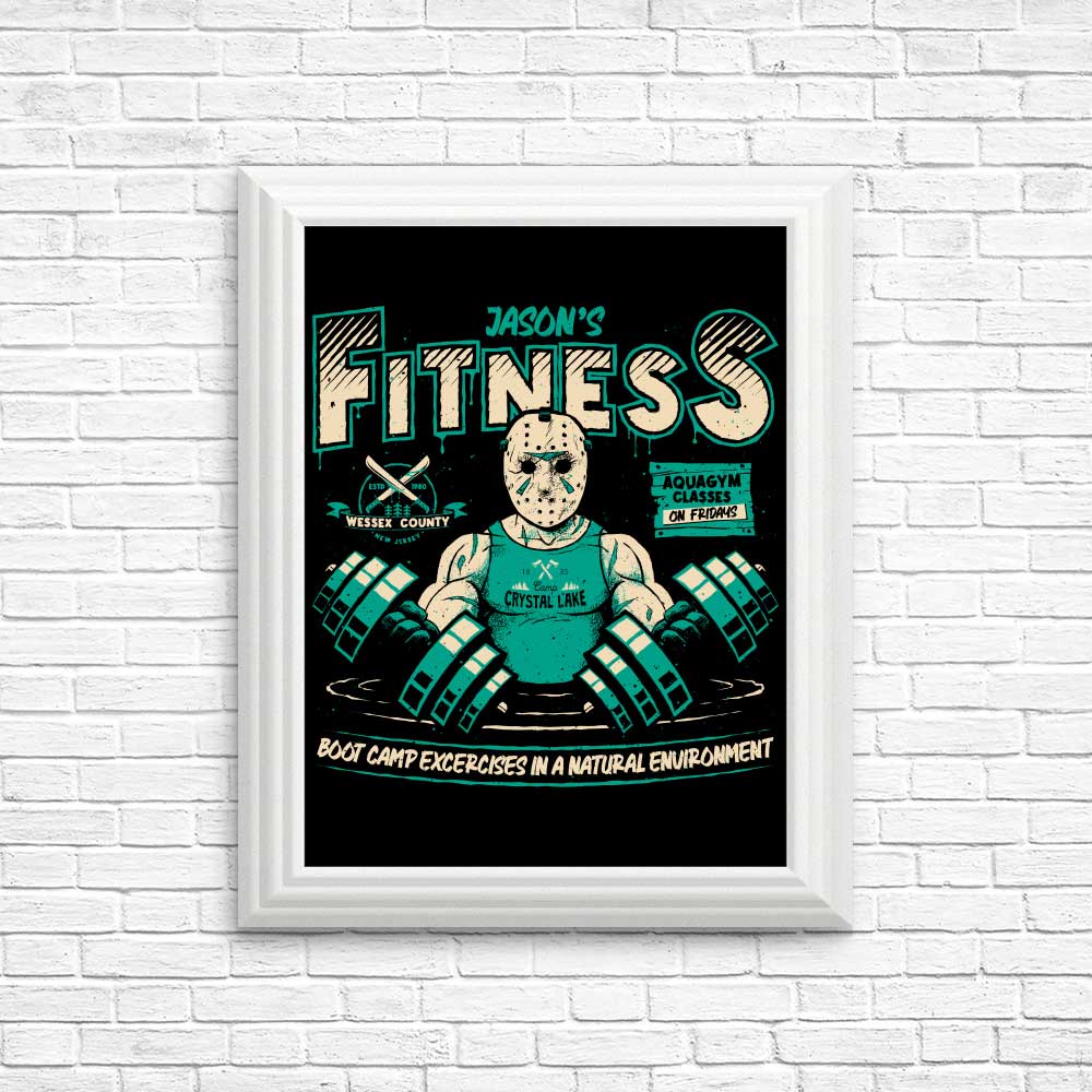 Jason's Fitness Inspiring Posters and Prints for Workout Enthusiasts