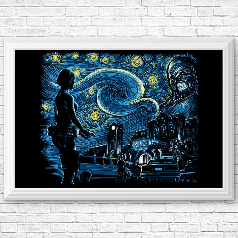 Starry Evil Wall Posters and Art Prints