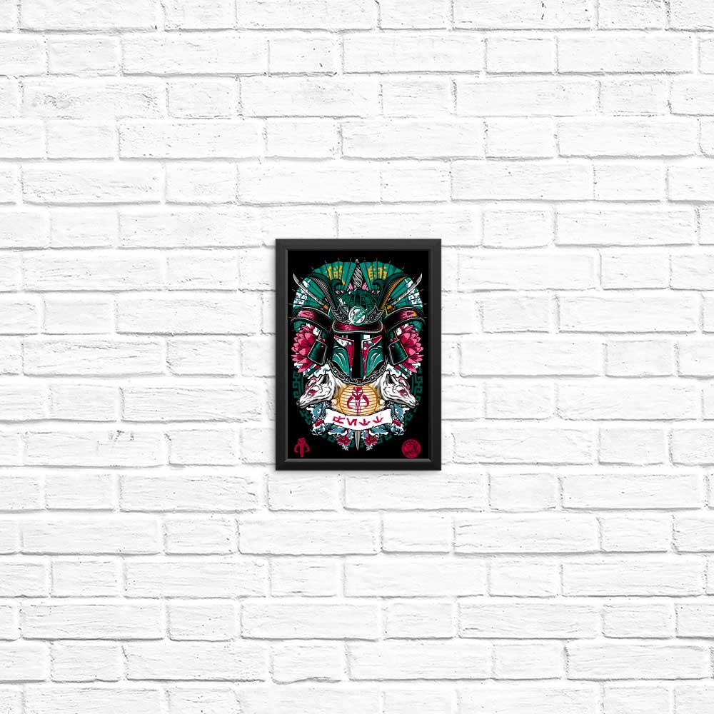 Bounty Hunter Samurai Wall Posters and Art Prints