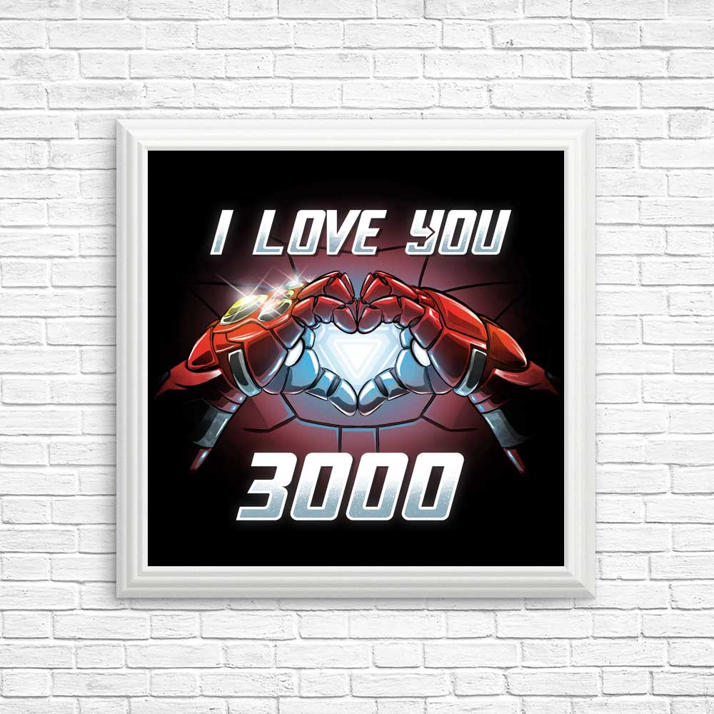 I Love You 3000 Wall Decor - High - Quality Posters and Prints