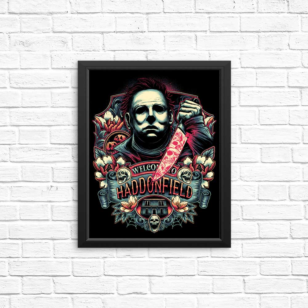 Gorgeous 'Welcome to Haddonfield' Posters and Prints for Your Decor