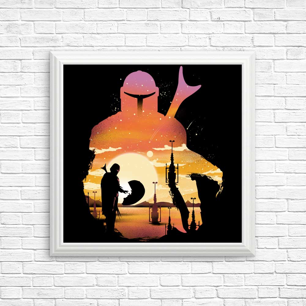Mando Sunset High - Quality Photographic Posters & Prints