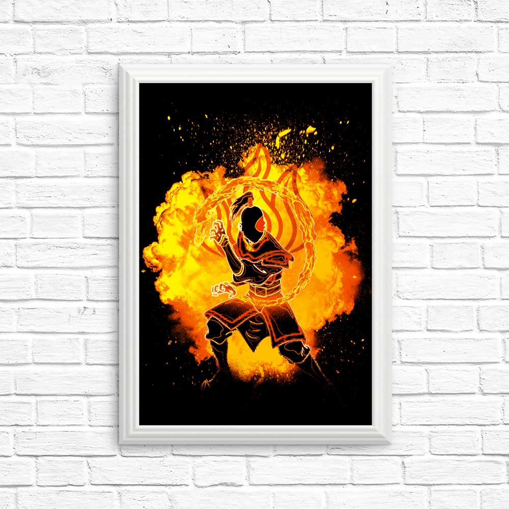 Vibrant 'Soul of the Fire' Art Posters & Prints