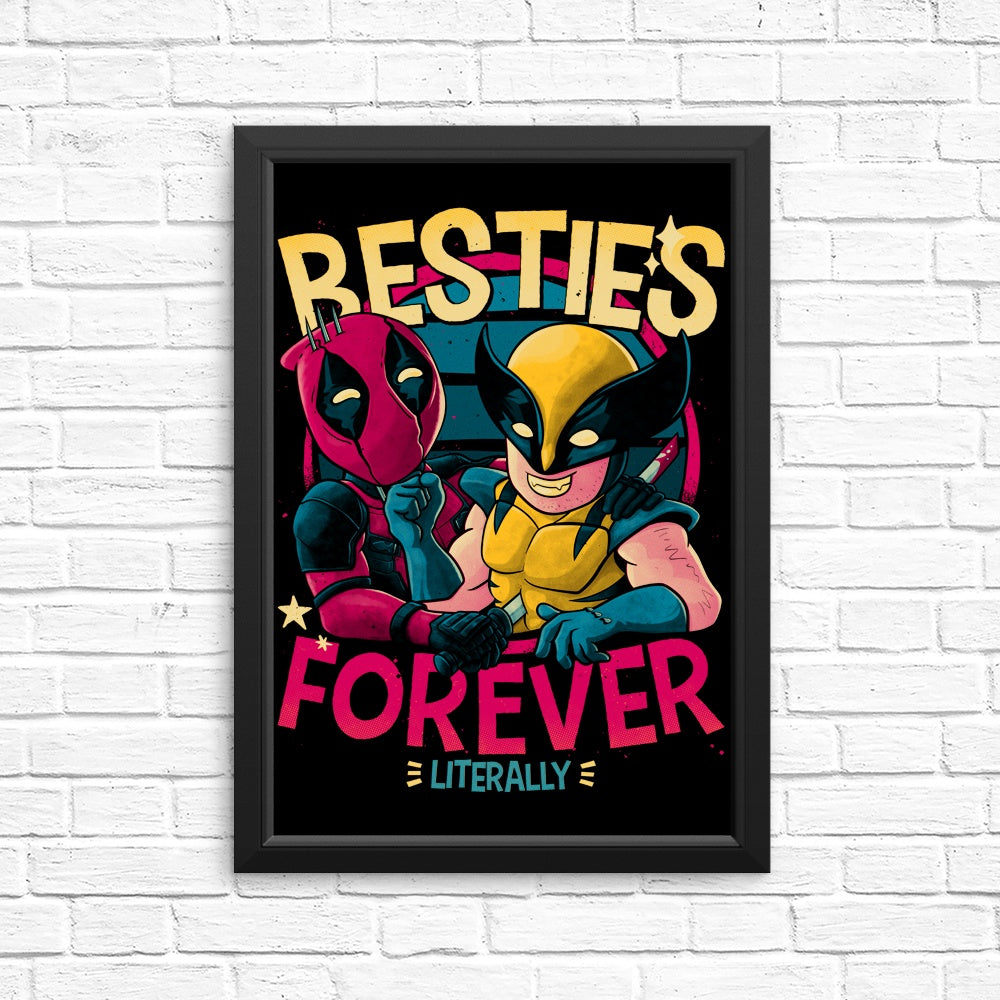 Forever Besties - High - Quality Posters and Prints
