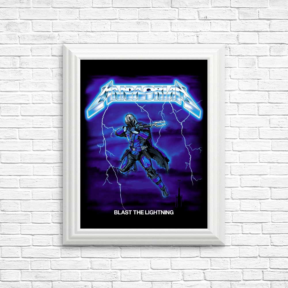 CappO's Stunning 'Blast the Lightning' Posters and Prints