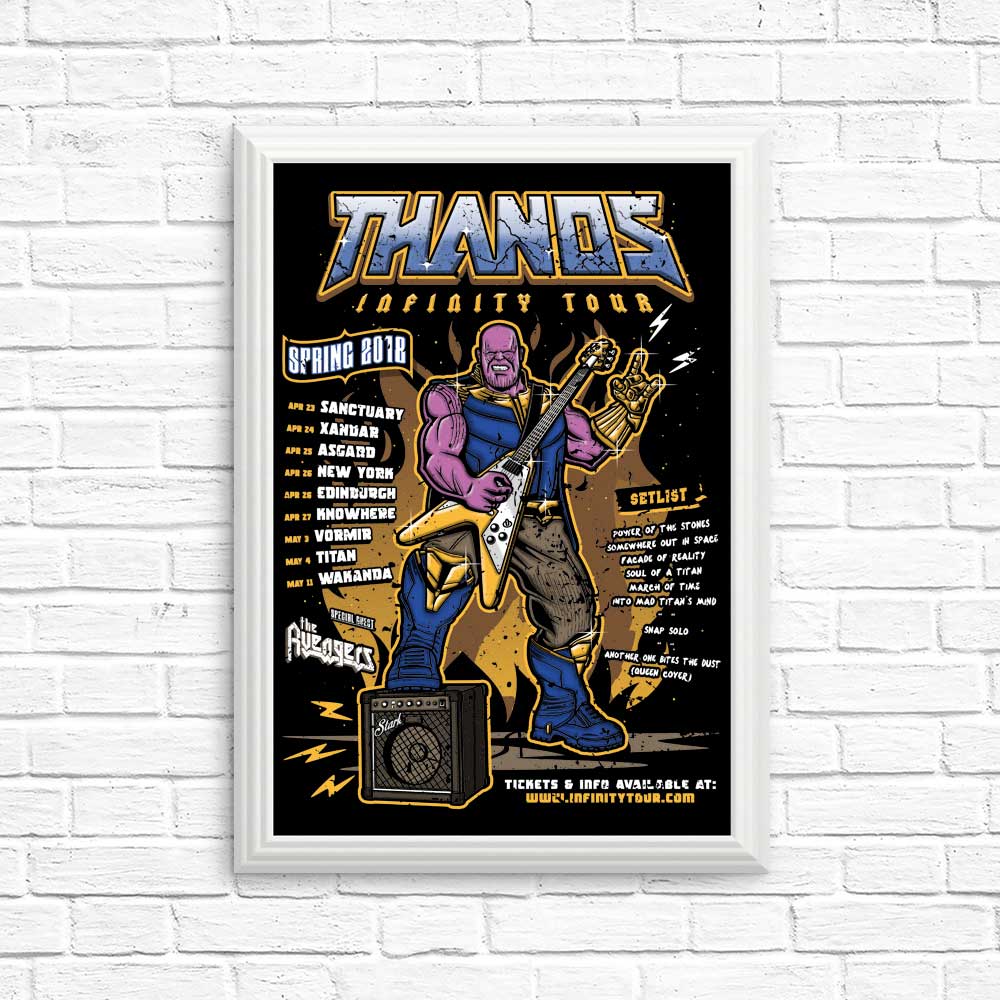 High - Quality Infinity Tour Posters and Prints