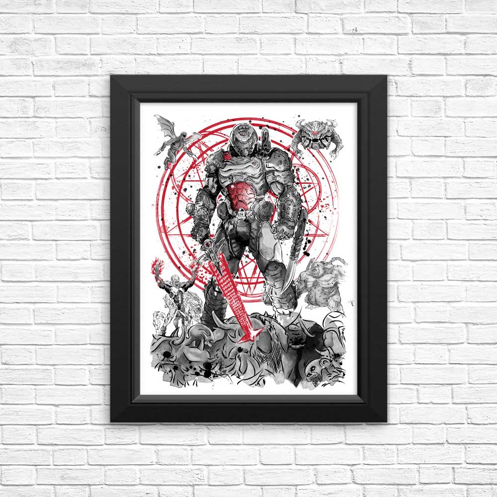 The Hell Walker - Artistic Posters and High - Quality Prints