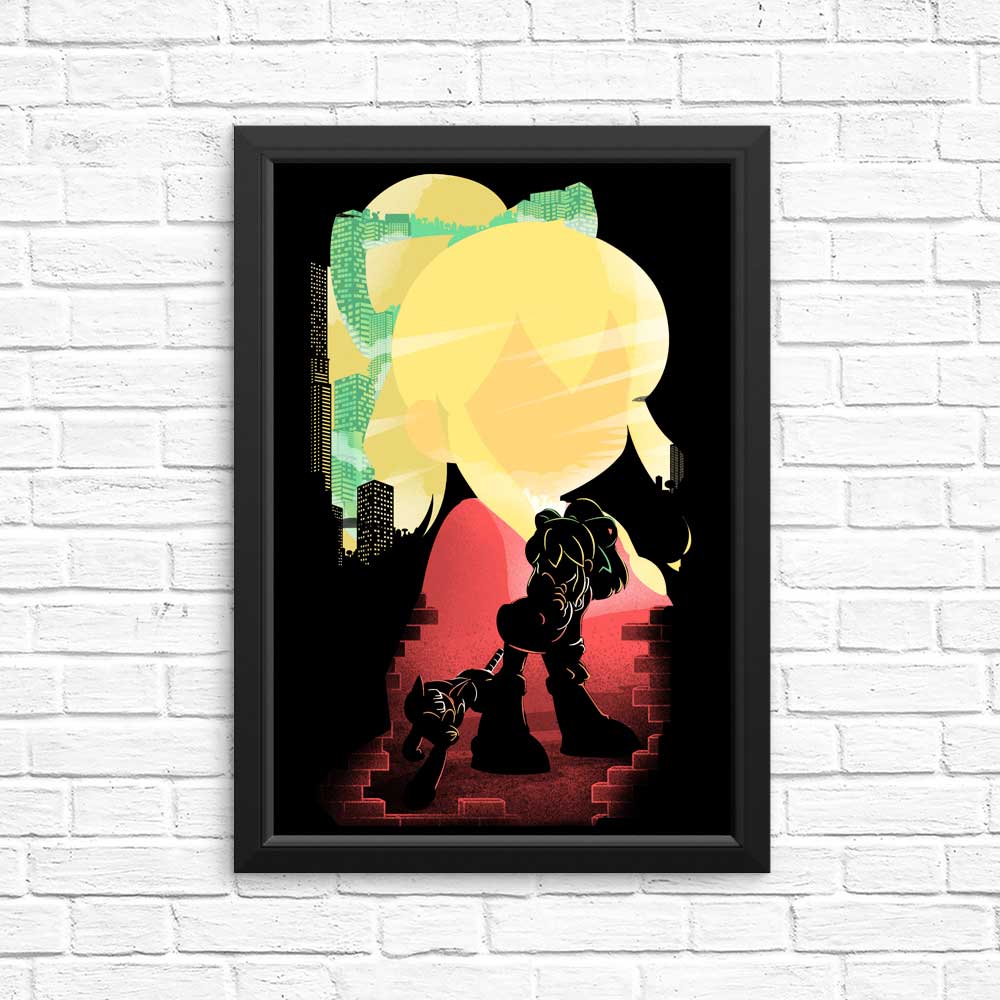 High - quality Posters & Prints of 'The Young Sister' by Donnie Illustrations