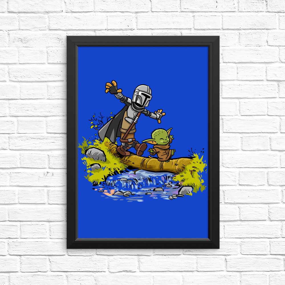 High - Quality Baby and Merc Posters & Prints by AlbertoCubatas
