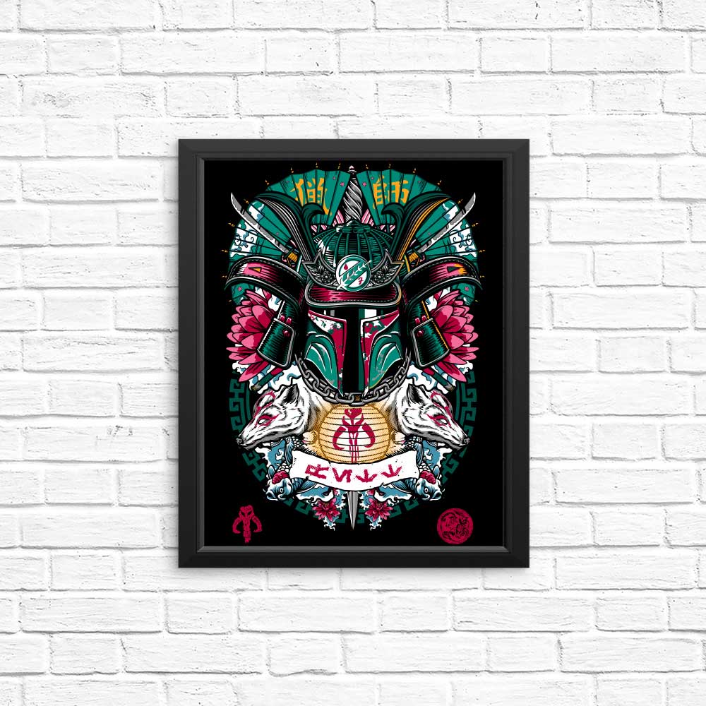 Bounty Hunter Samurai Wall Posters and Art Prints