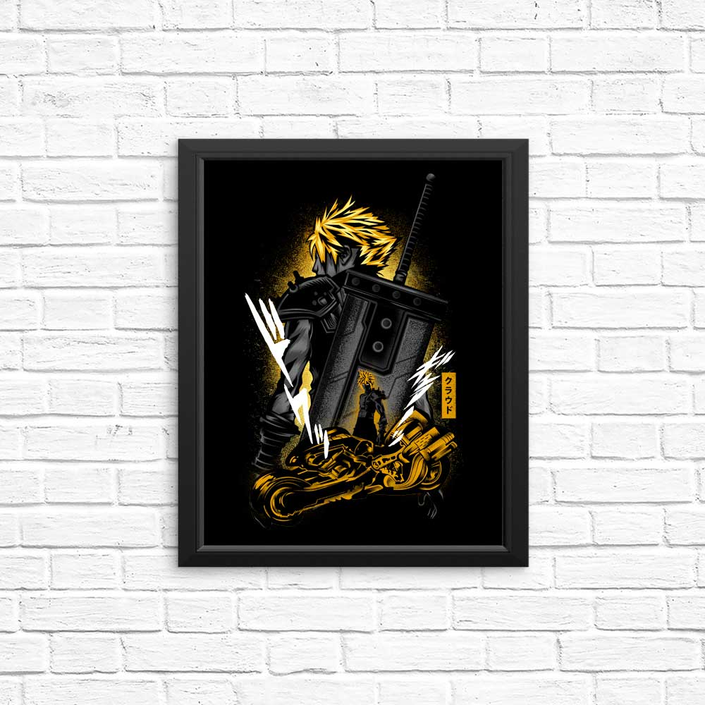 Strife and Fenrir - High - Quality Posters and Prints by Hypertwenty