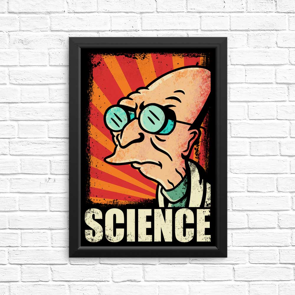 High - Quality Science Posters and Prints by Firebeard