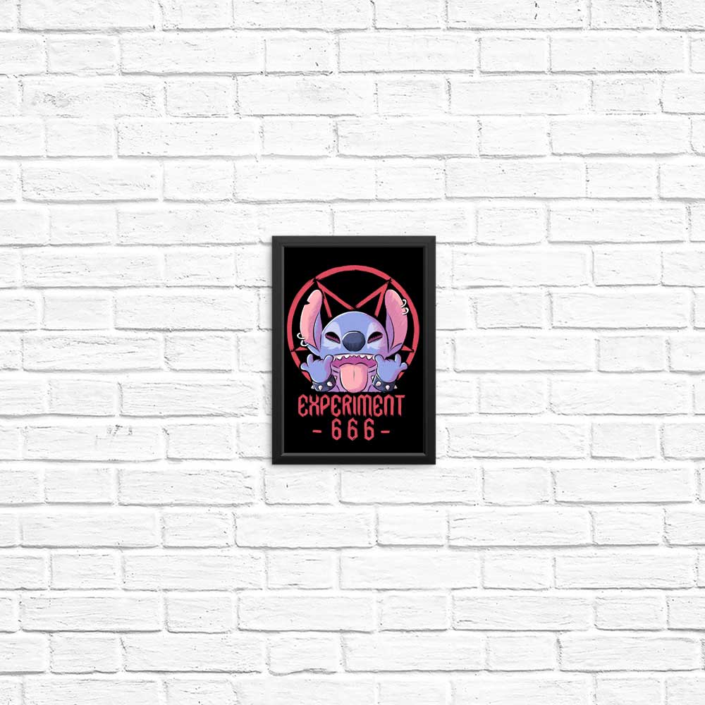 Experiment 666 Art Posters and Prints Collection