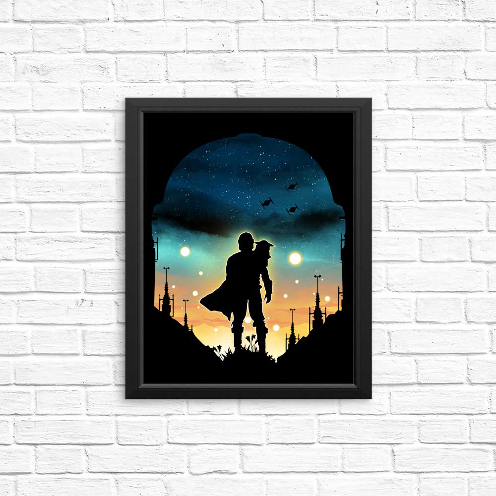 High - Quality Djarin Sunset Photographic Posters & Prints