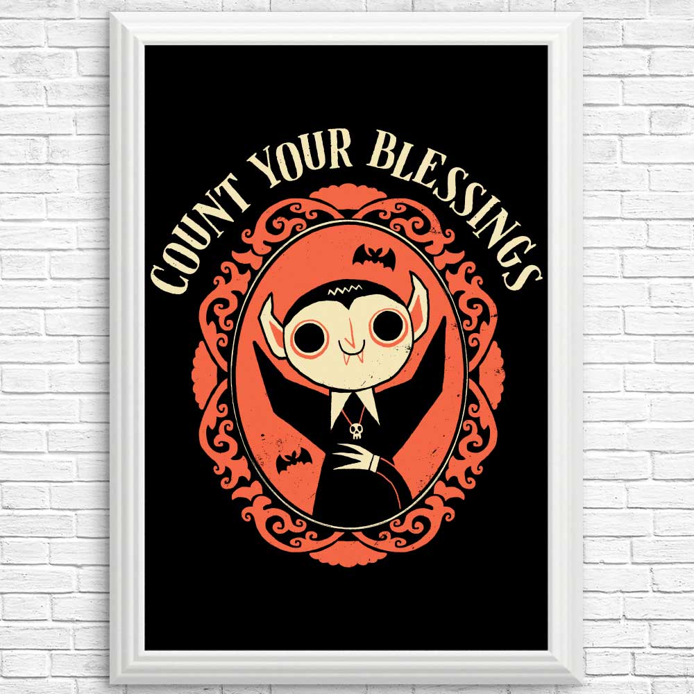 High - Quality 'Count Your Blessings' Posters and Prints