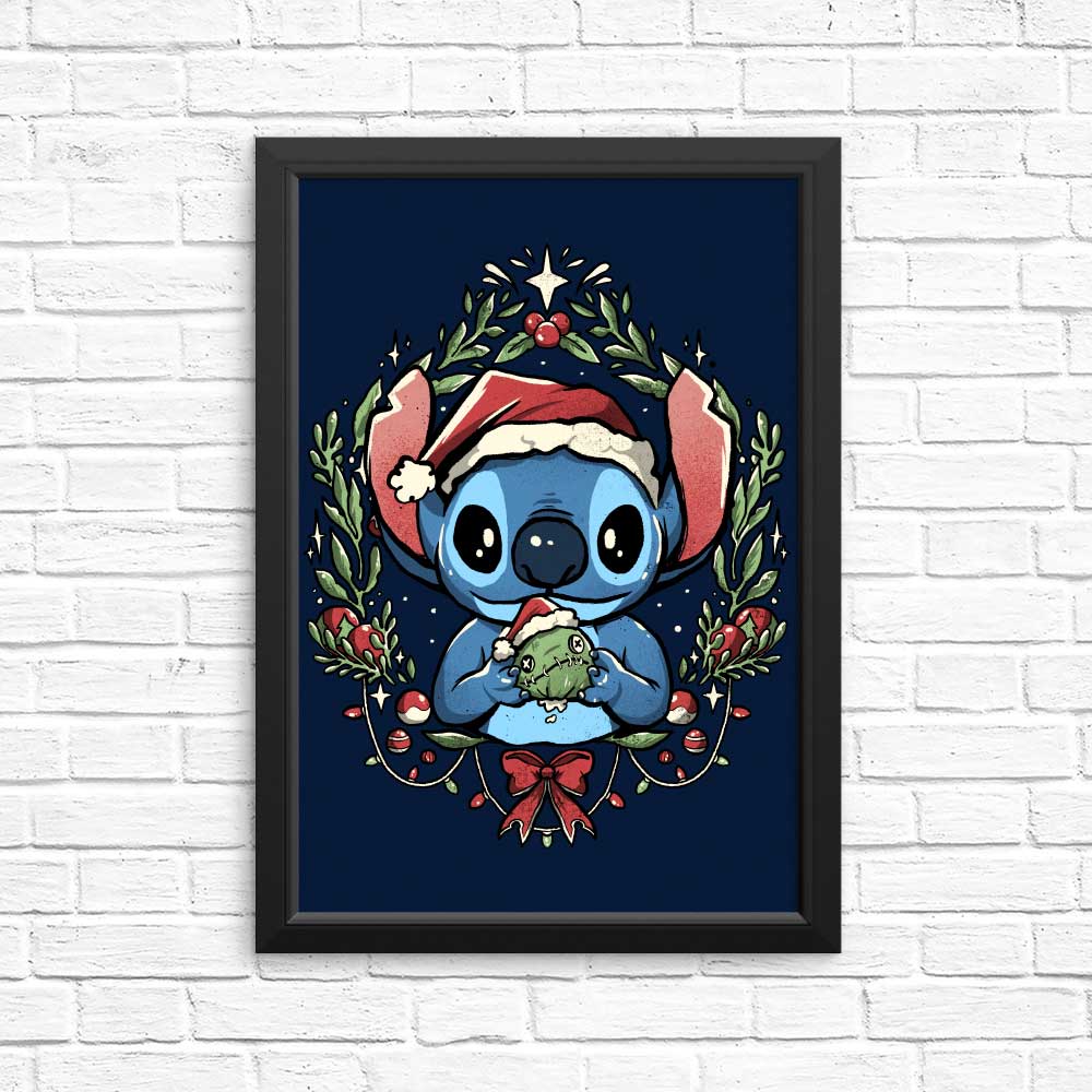 Unique Experimental Christmas Posters and Prints