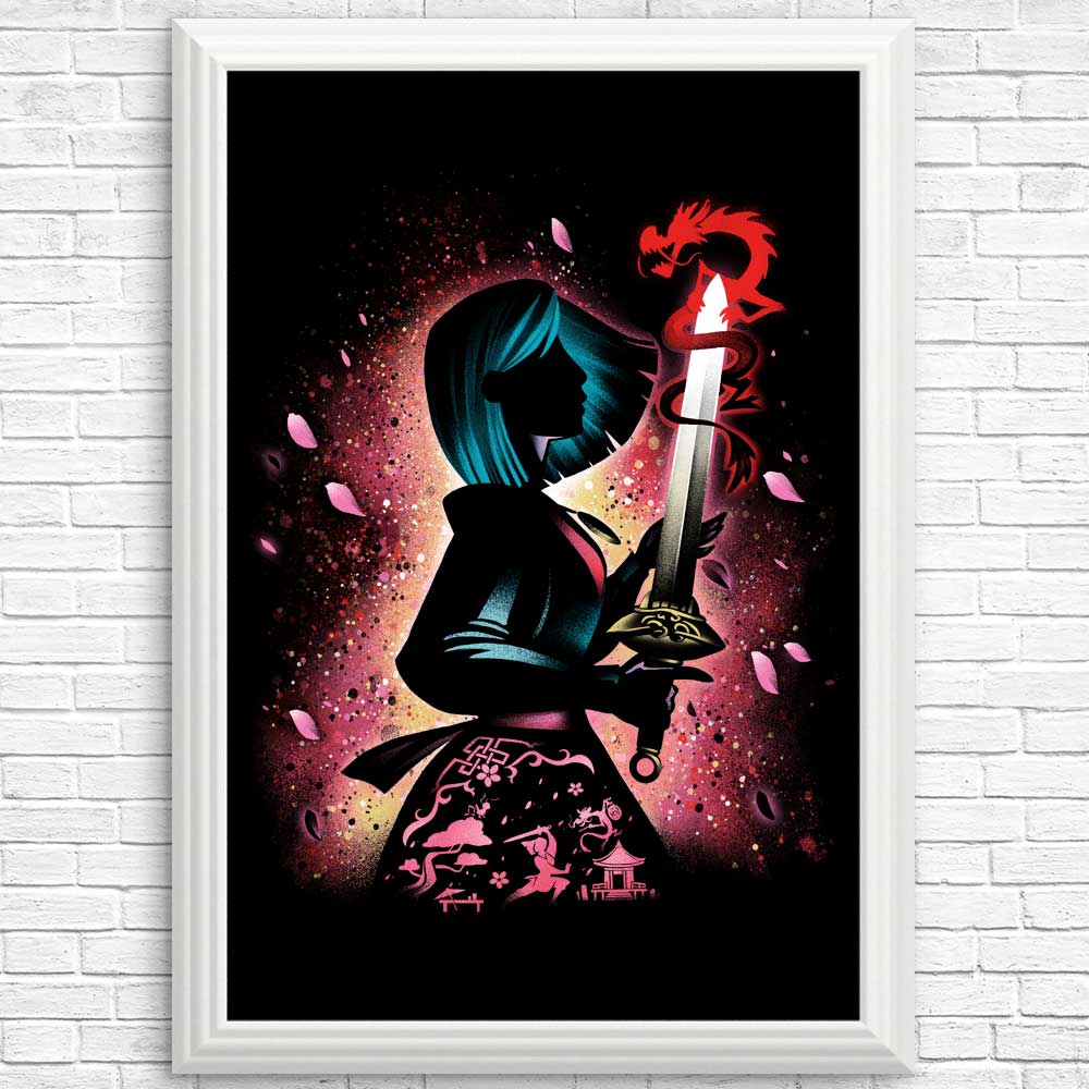 Stunning Legendary Warrior Posters and Prints